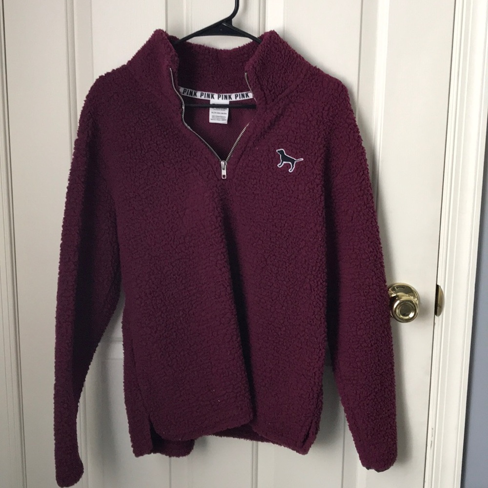 Victoria’s Secret fluffy fleece pullover